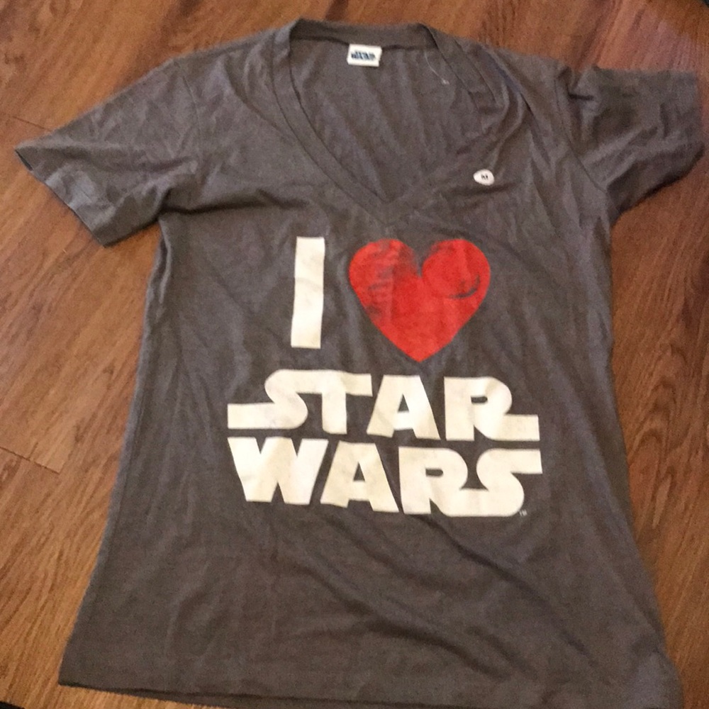 Star Wars V-Neck I Heart Tee
